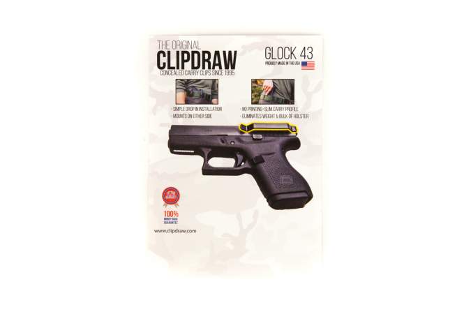 Clipdraw glock clearance 43